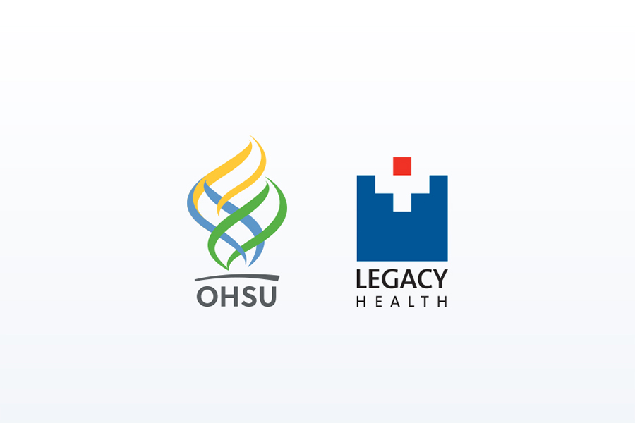 OHSU and Legacy logo