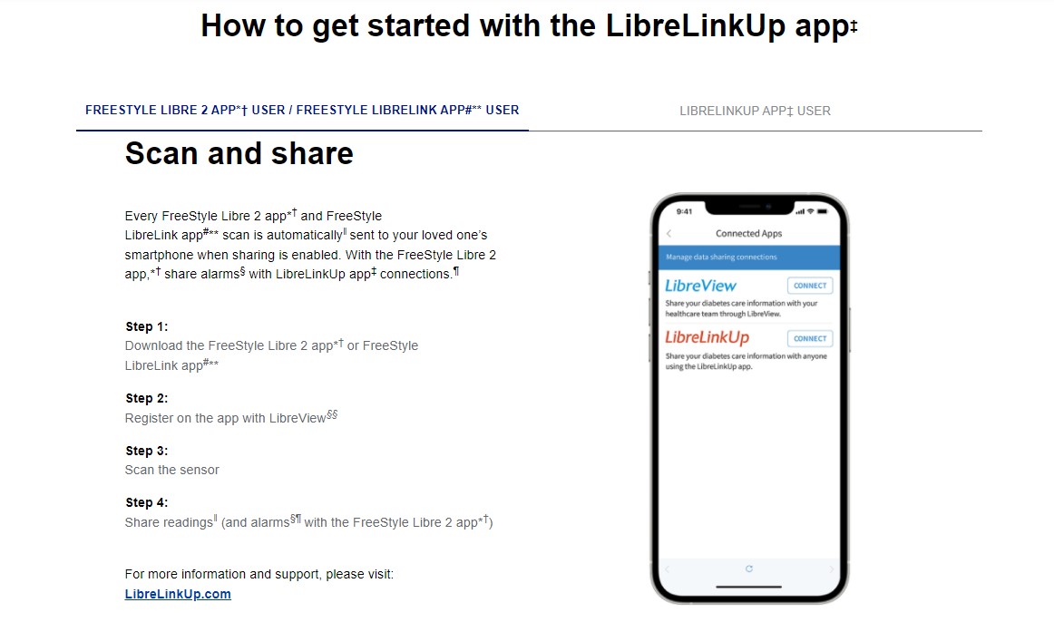 Getting started with FreeStyle Libre 2