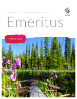Cover of Spring 2024 edition of Emeritus newsletter