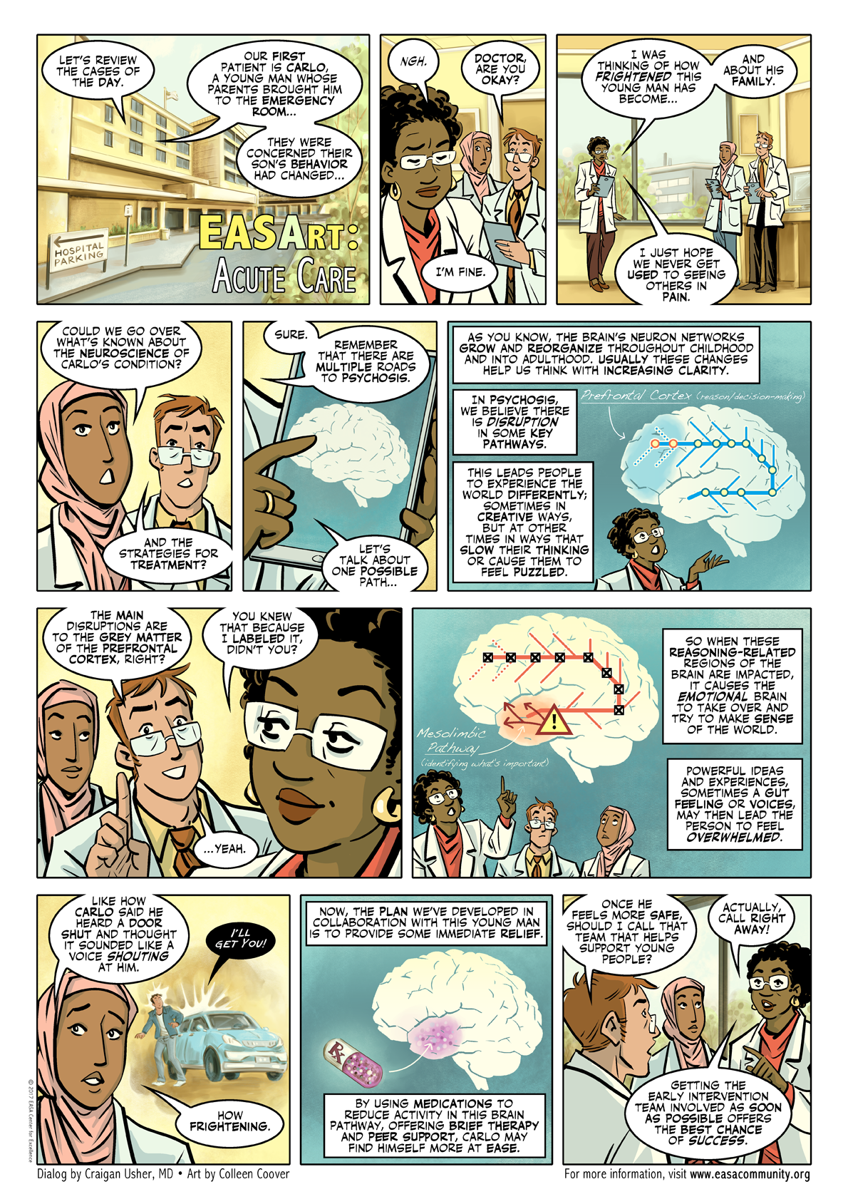 From EASArt, a collection of comics on coordinated specialty care