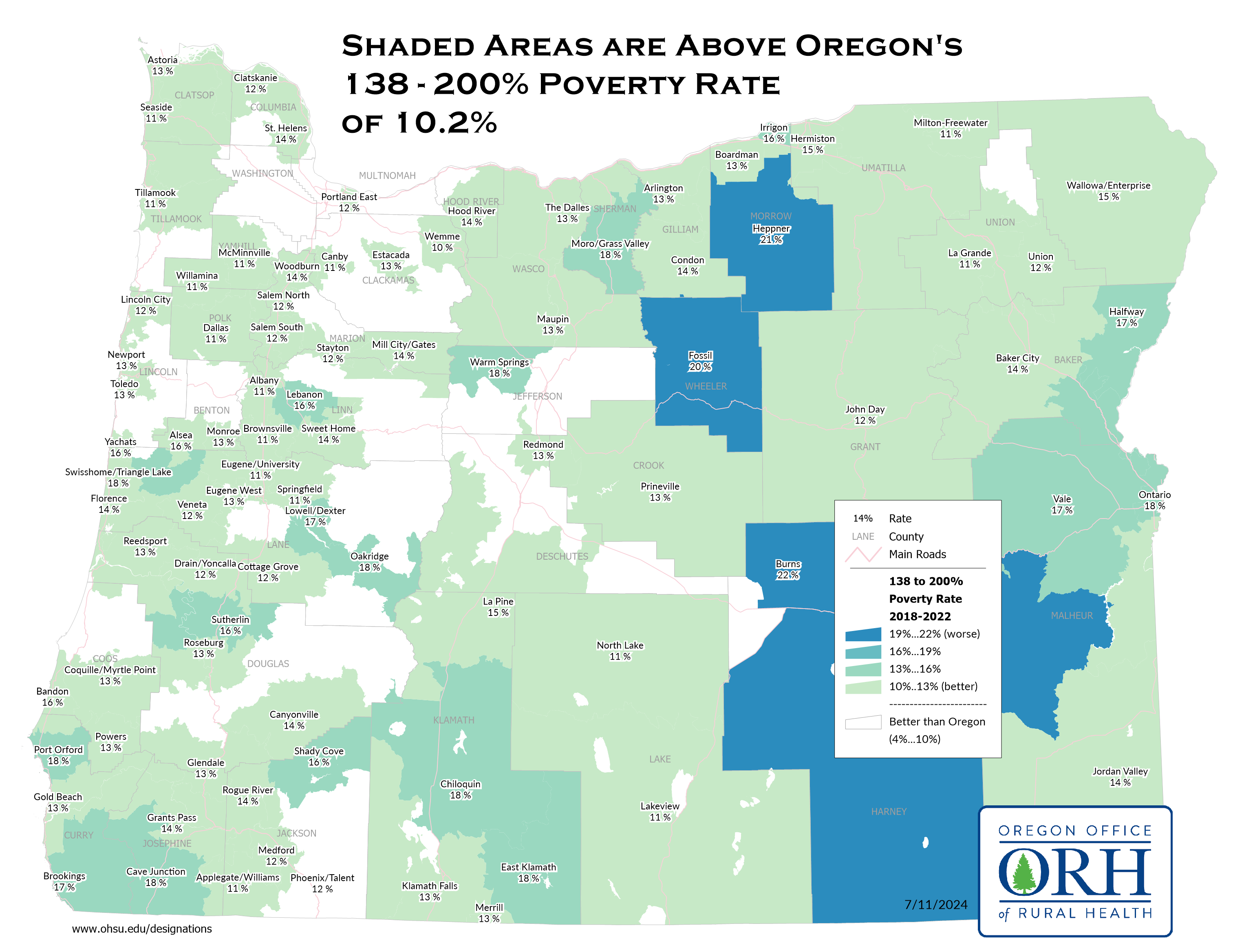 2023 Poverty Rate 138-200 of 12 Map