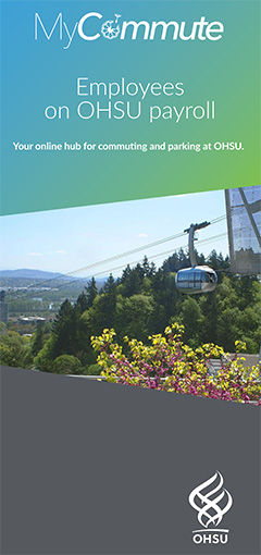 ohsu employee mycommute rack card thumbnail