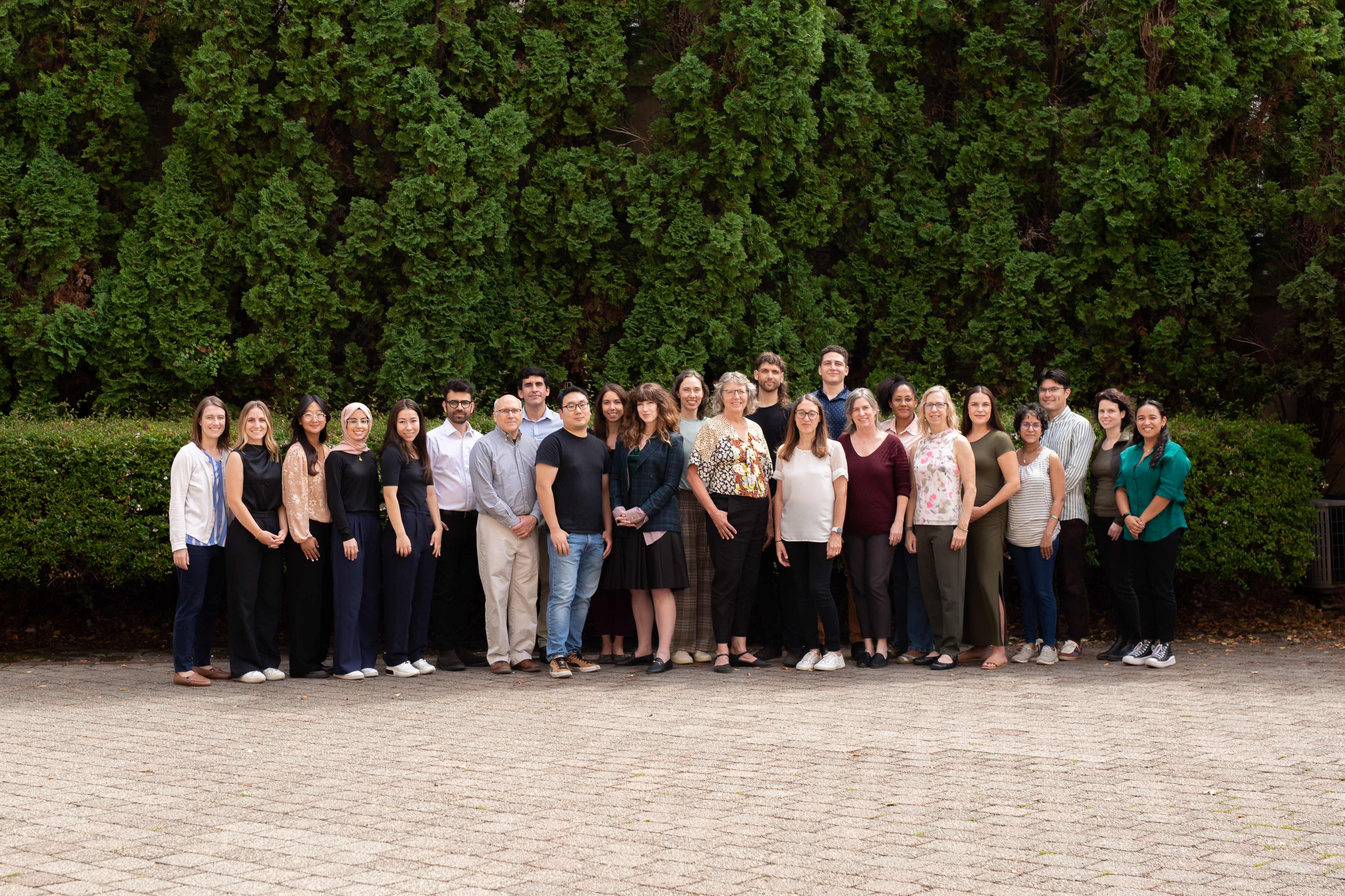 Photograph of the members of the balance disorders lab