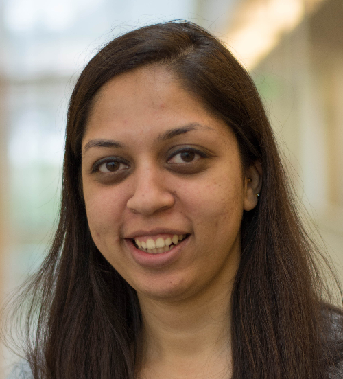 Headshot photo of Mithila Handu, Ph.D.