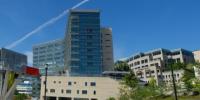 OHSU from campus drive