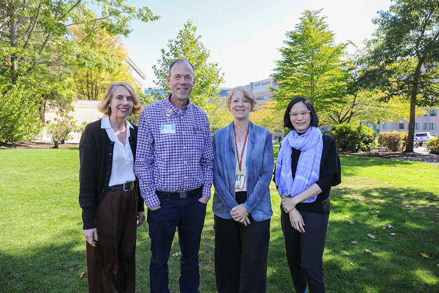 OHSU Alzheimer’s Disease Research Center leadership: Allison Lindauer, Ph.D., NP, Kevin Duff, Ph.D., Lisa Silbert, M.D., and Miranda Lim, M.D., Ph.D.